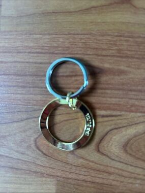IPPOLITA Gold Silver Tone Signature Key Ring Chain- new
